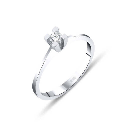 10 ct Tektaş Pırlanta Yüzük - 