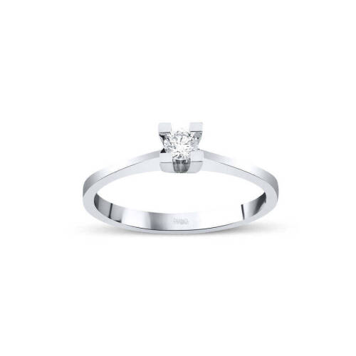 15 Karat Tektaş Pırlanta Yüzük-2 - 