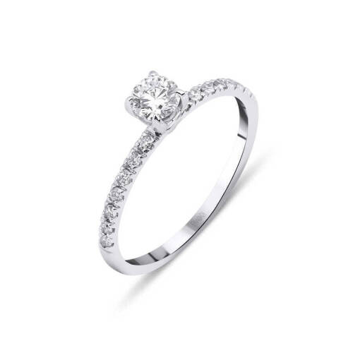 47 Karat Tektaş Pırlanta Yüzük - 