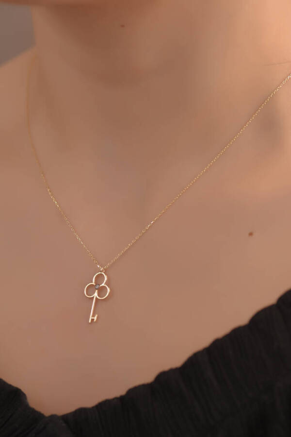 Altın Anahtar Kolye - 1