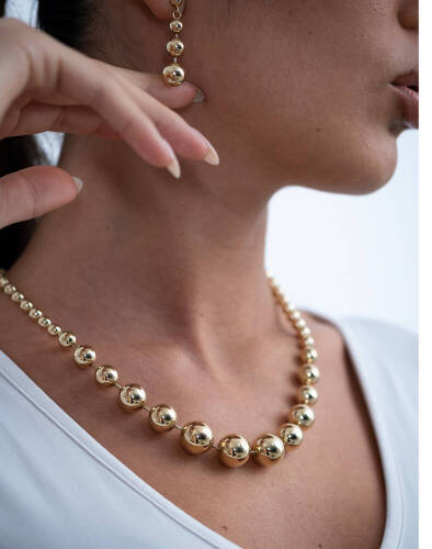 Altın Habbe Küpe - 