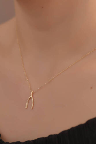 Altın Lades kolye - 