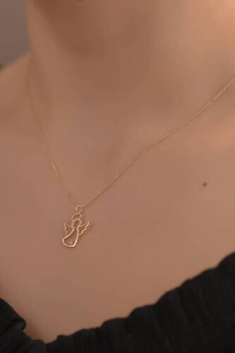 Altın Melek Kolye-2 - 
