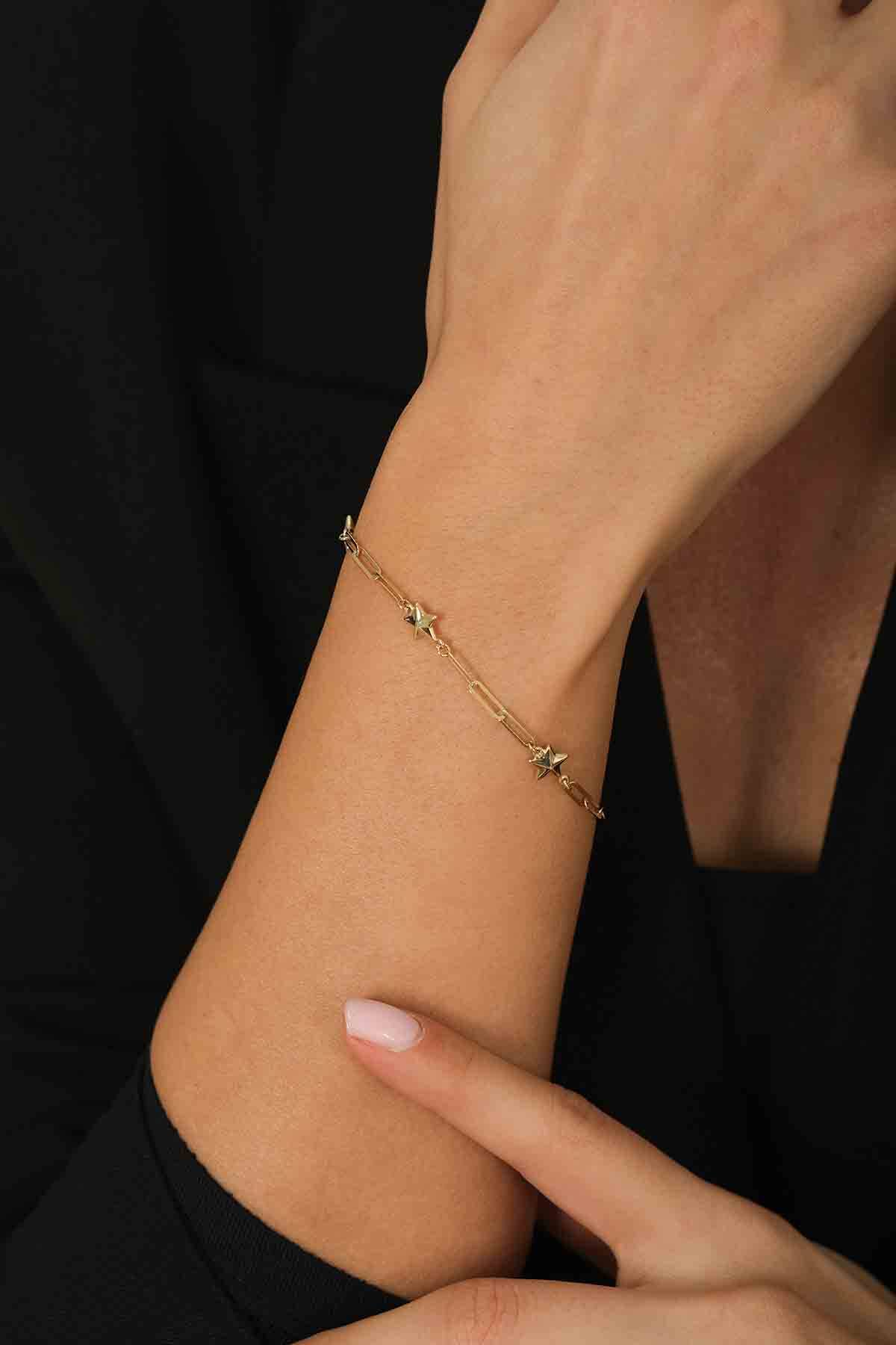 Ataç Serpme Yıldız Bileklik - 