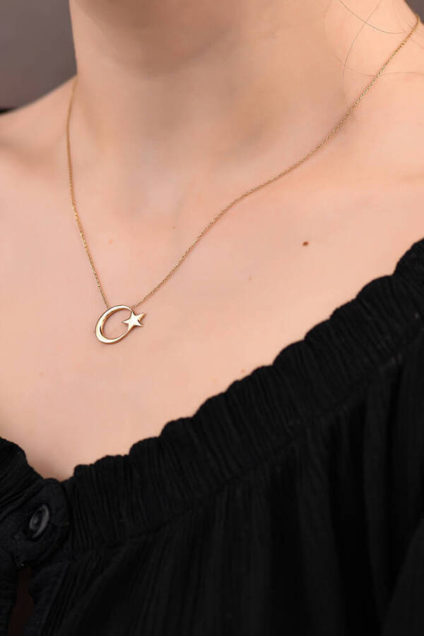 Ayyıldız Altın Kolye - 1