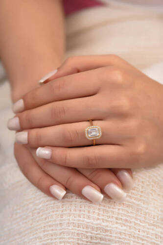 Baget Altın Yüzük - 