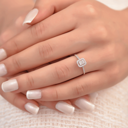 Baget Altın Yüzük - (1)