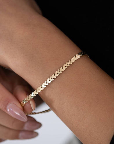 Başak Altın Bileklik - (1)