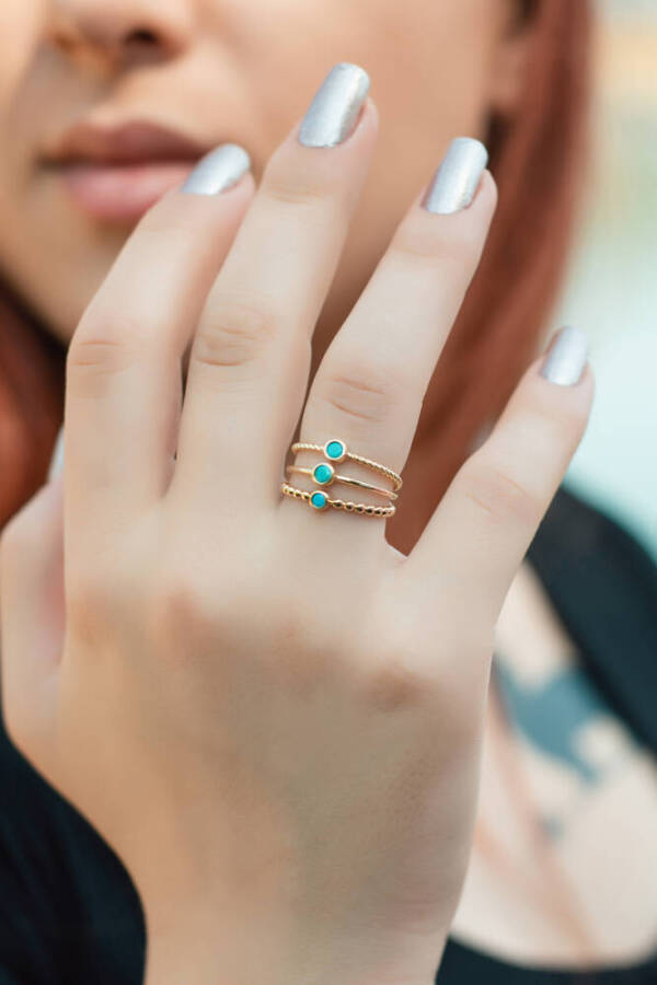 Burgu Tohum Altın Yüzük - 2