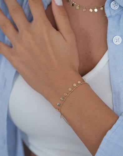 Büyük Pullu Bileklik - (1)