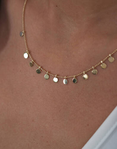 Büyük Pullu Kolye - 