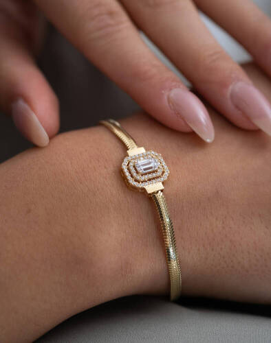 Çağla Baget Altın Bileklik - 