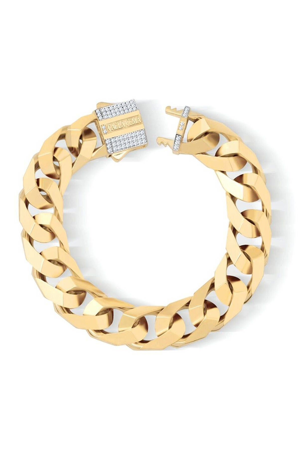 Çağla Ema 13 mm Piramit Gurmet Bileklik - 1