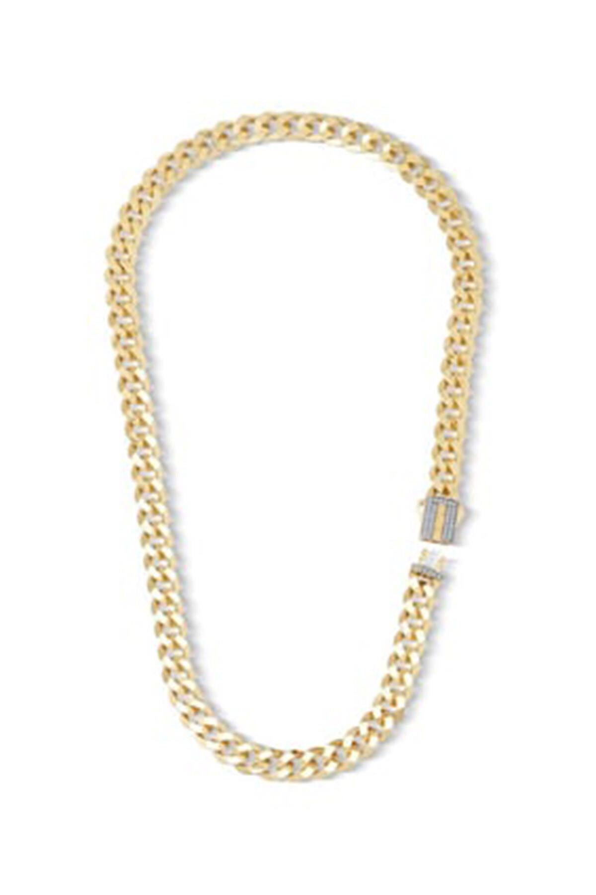 Çağla Ema 9mm Altın Gurmet Zincir - (1)