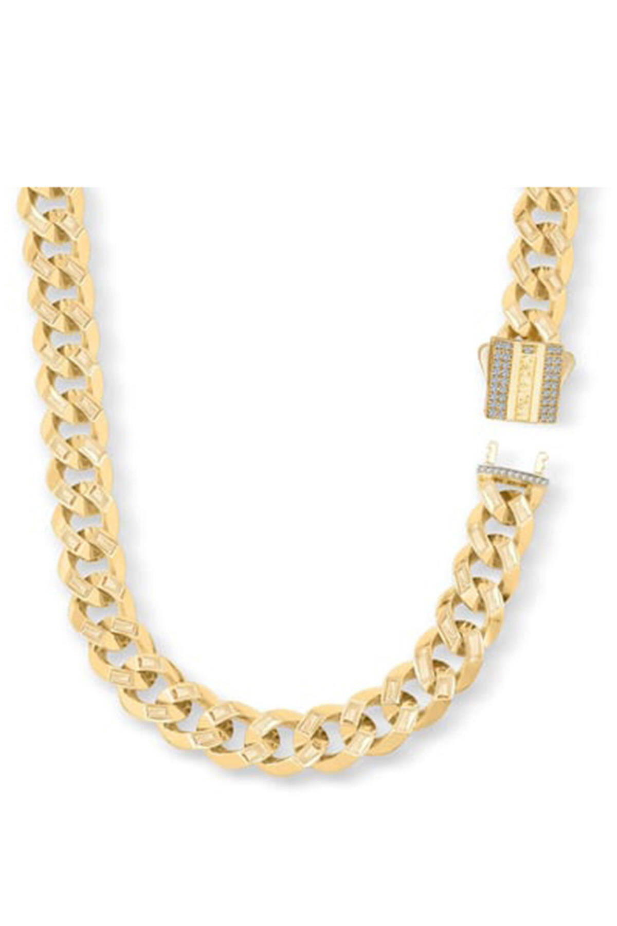 Çağla Ema 9mm Altın Kalemli Gurmet Zincir - 