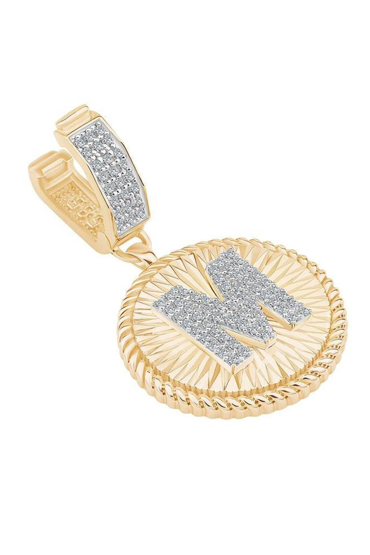 Çağla Ema Kalemli Harf Kolye Ucu Charm - 3