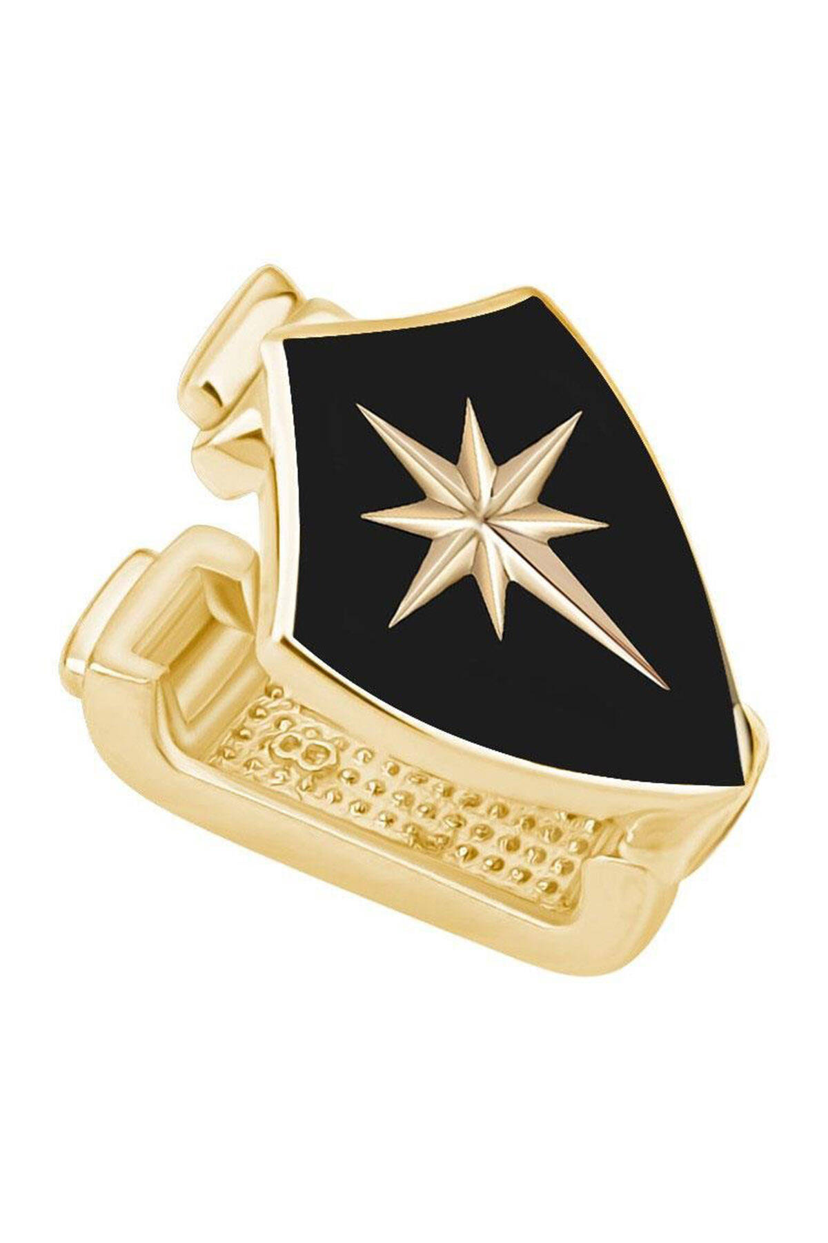 Çağla Ema Siyah Kalkan 9mm Bileklik Charm - 