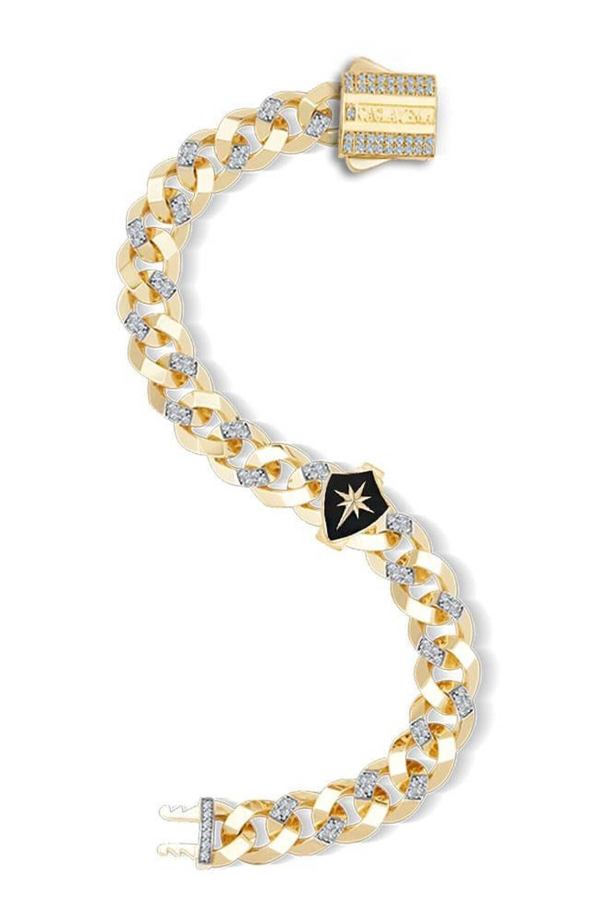 Çağla Ema Siyah Kalkan 9mm Bileklik Charm - 2