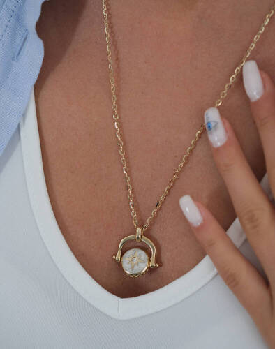 Cetaş Eterna Sedefli Kolye - 