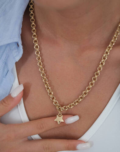 Cetaş Eterna Yıldız Kolye - (1)