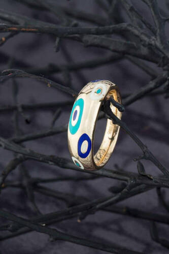 Cetaş Fortuna Sarı Altın Yüzük - (1)