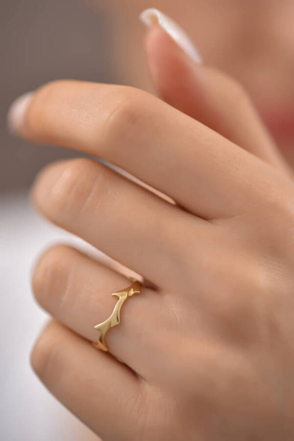 Dal Spiral Altın Yüzük - 1