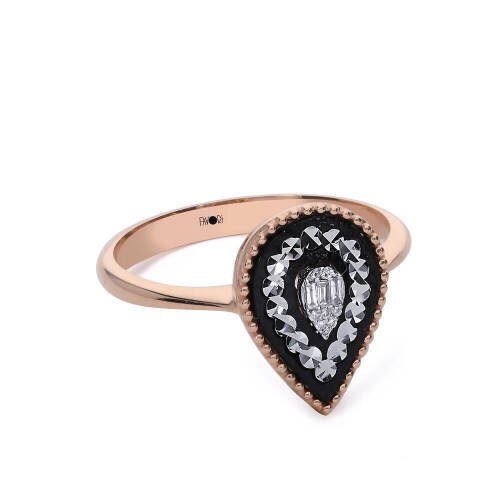 Elmas Baget Yüzük - 