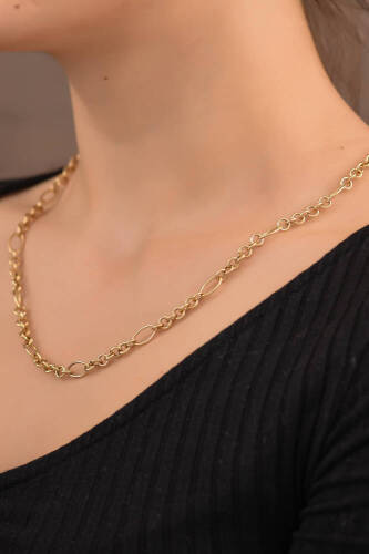 Fantezi Altın Zincir - 