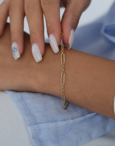 Halka Ataç Bileklik - 