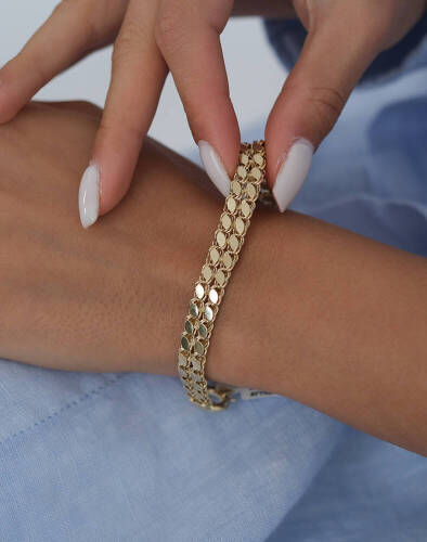 İkili Arpa Bileklik - (1)