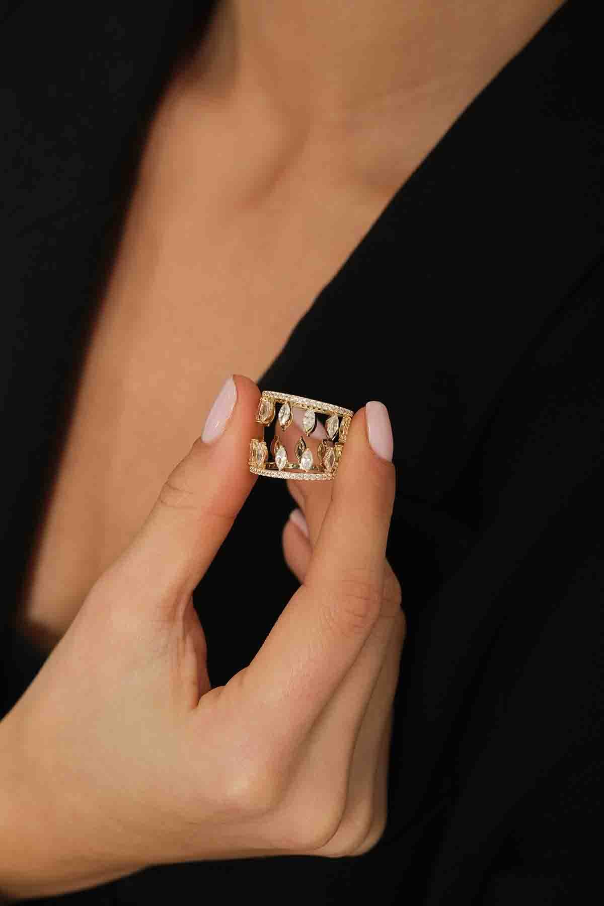 İkili Tasarım Yüzük - (1)