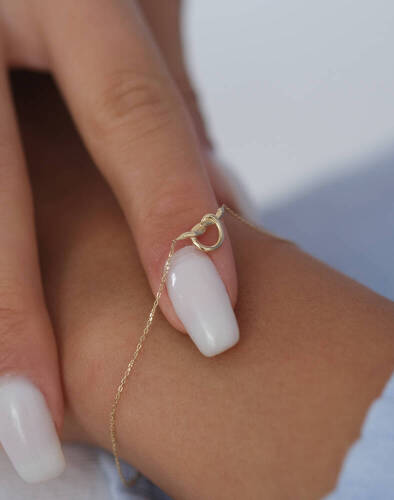 İnce Düğüm Bileklik - 