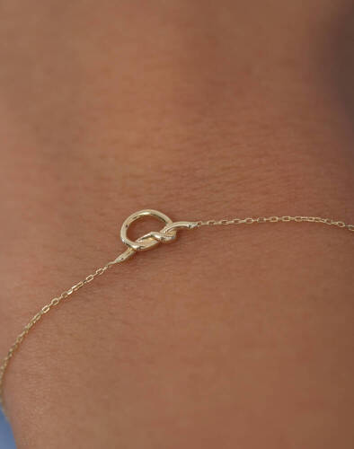 İnce Düğüm Bileklik - (1)