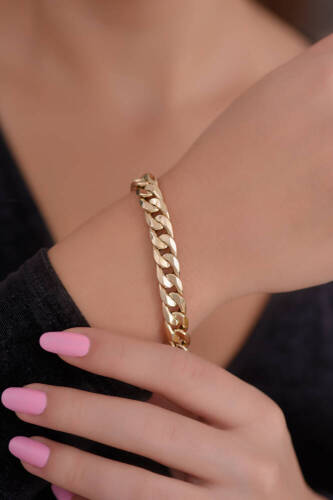 İtalyan Gurmed Altın Bileklik - (1)