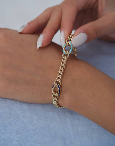 Kadın Cetaş Fortuna Altın Bileklik - (1)