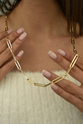 Kadın İtalyan Ataç Kolye - 