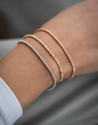 Kadın Sarı Dorika Bileklik - 