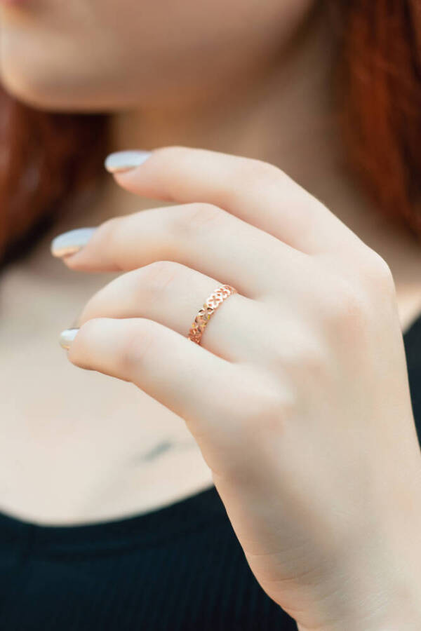 Kelebek Tamtur Altın Yüzük - 1