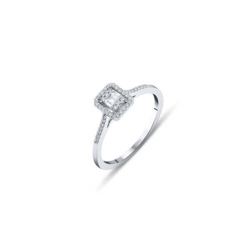 Pırlanta Baget Yüzük - 