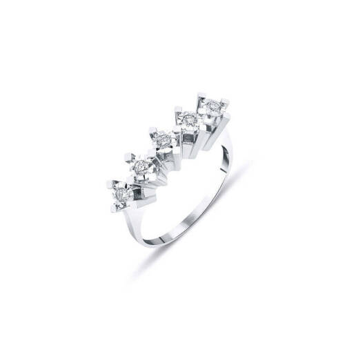 Pırlanta Beştaş Yüzük - 