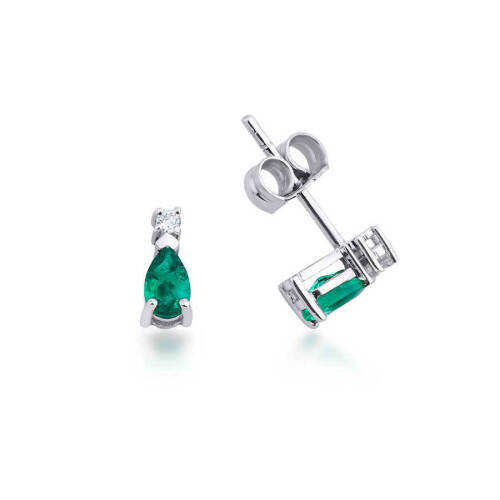 Pırlanta Renkli Küpe - 