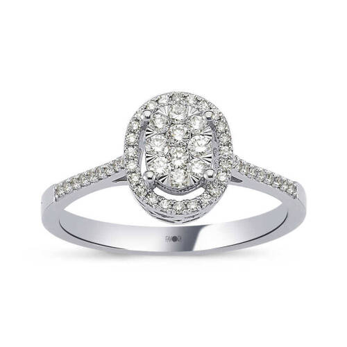 Pırlanta Taşlı Yüzük - 