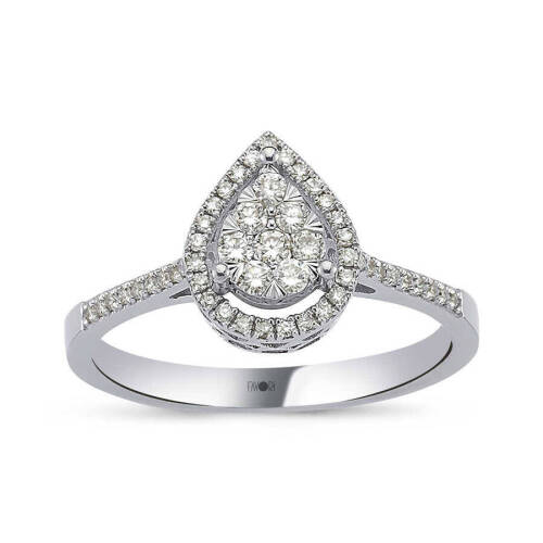 Pırlanta Taşlı Yüzük - 