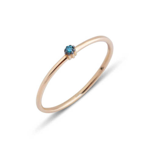 Renkli Pırlanta Yüzük - 