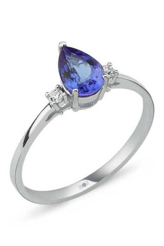 Renkli Pırlanta Yüzük - 