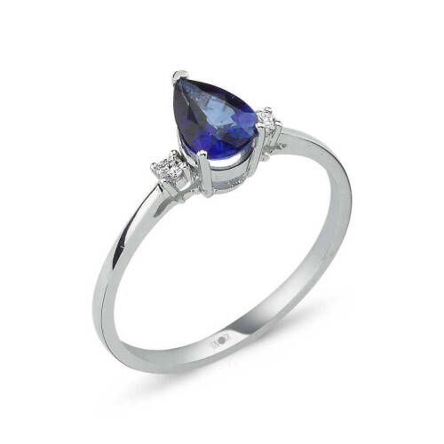 Renkli Pırlanta Yüzük - 