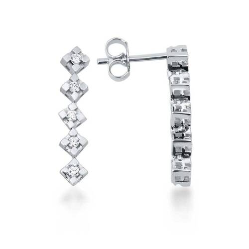 Set Pırlanta Küpe - 