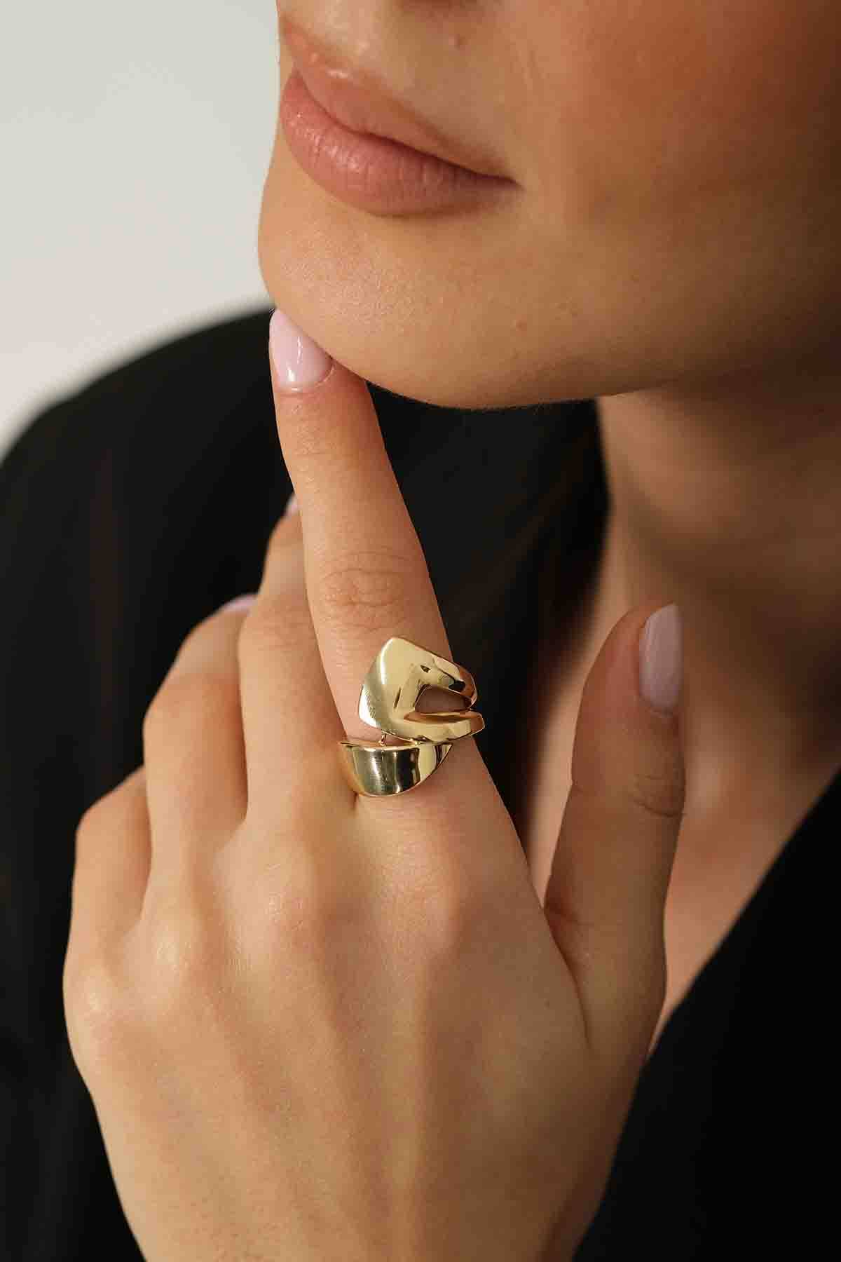 Tasarım Sade Yüzük - (1)