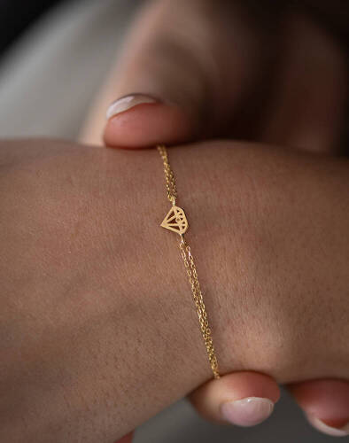 Taşlı Şahmeran Bileklik - 