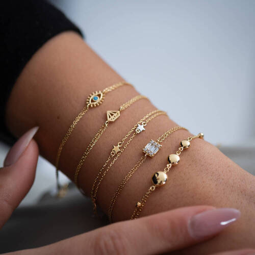 Taşlı Şahmeran Bileklik - (1)